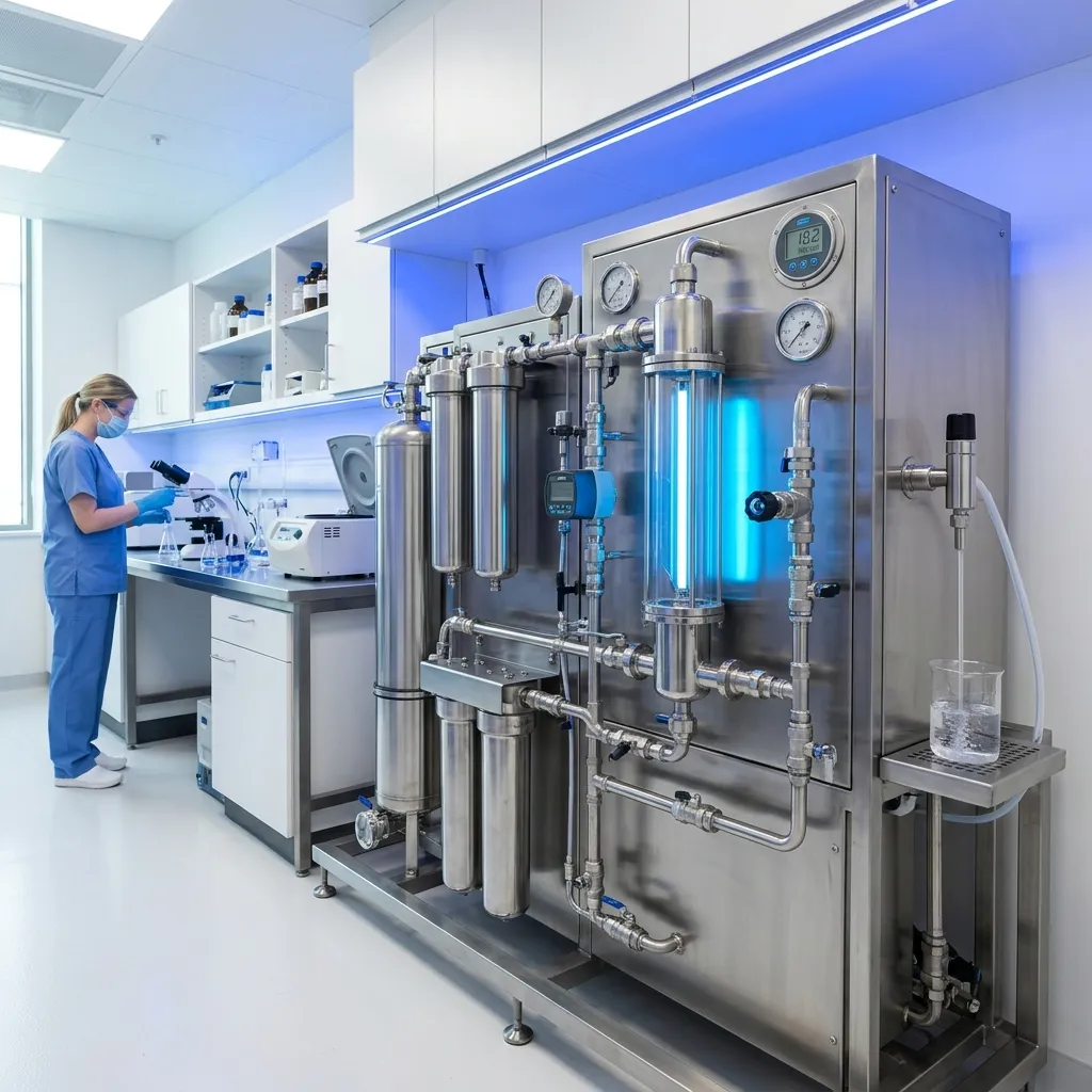 Healthcare water purification